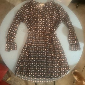 LOFT | Tie Waist Dress